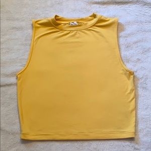 Alphalete Ultrasoft yellow tank